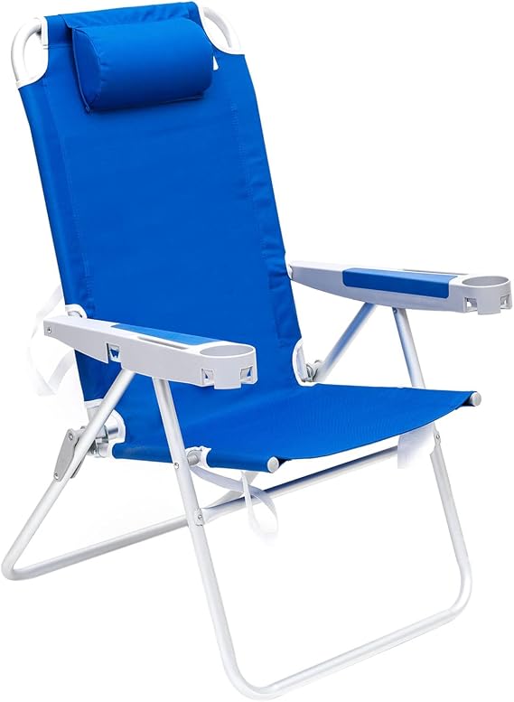 SunnyFeel High Back Folding Lounge Chair, Lightweight