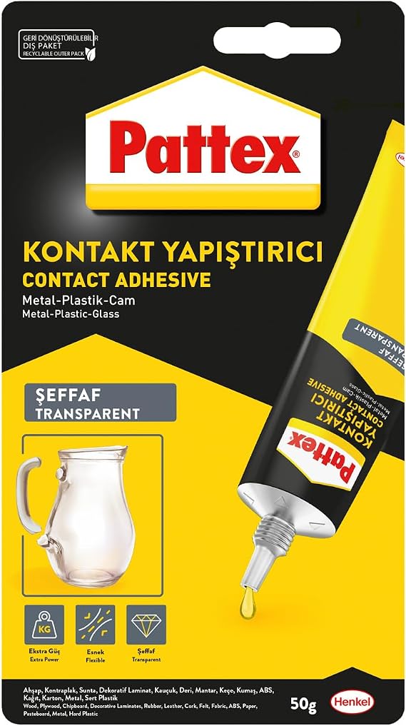 Pattex 1419320 Tail of Contact Transparent Blister (50 g)