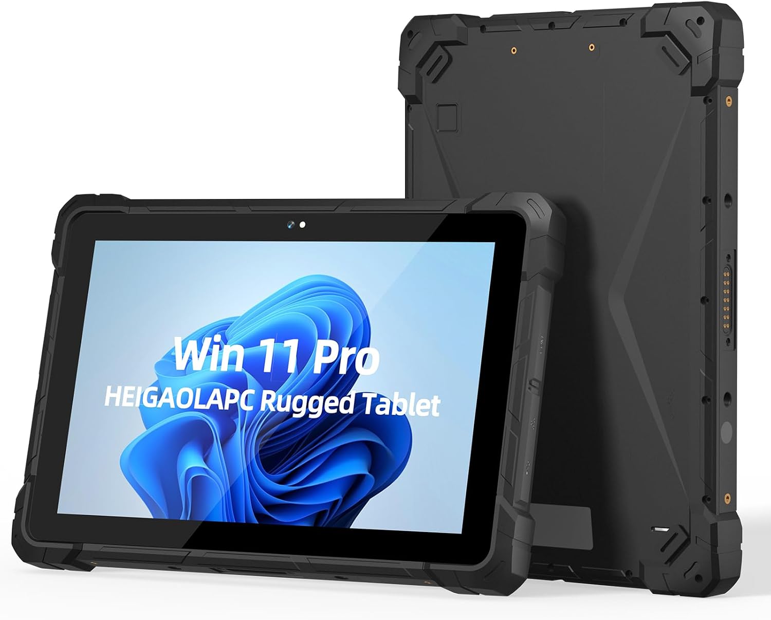 IP67 Rugged Tablet N100 up to 3.4 GHz 8 GB RAM 128 GB ROM 10.1 Inch Windows 11 Pro Industrial Tablet PC with 8000 mAh7.6 V Battery USB 3.0  BT5.0  FHD for Outdoor Field Work