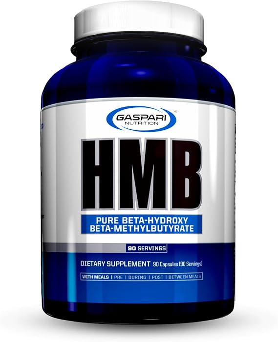 Gaspari Nutrition HMB, Pure Beta-Hydroxy Beta-Methylbutyrate, Help Muscle Growth, Promotes Strength and Recovery, Combats Muscle Breakdown, 1,000 mg of HMB (90 Servings)