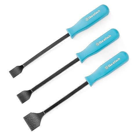 DURATECH Gasket Scraper Set, 3-Piece, 3/4", 1" and 1-1/2"