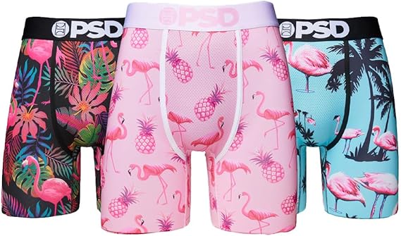 PSD Men's Big Money 3 Pack Boxer Shorts