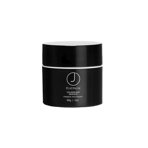 J Beverly Hills Platinum Nourishing Hair Mask with Lavender Oil, 2 Oz