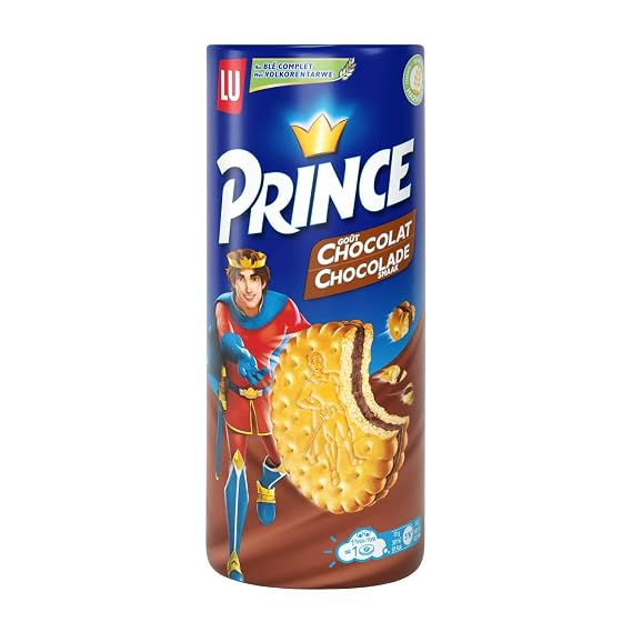 Chocolate Biscuits | Lu | Prince Chocolate Biscuits | Total Weight 10.58 ounce
