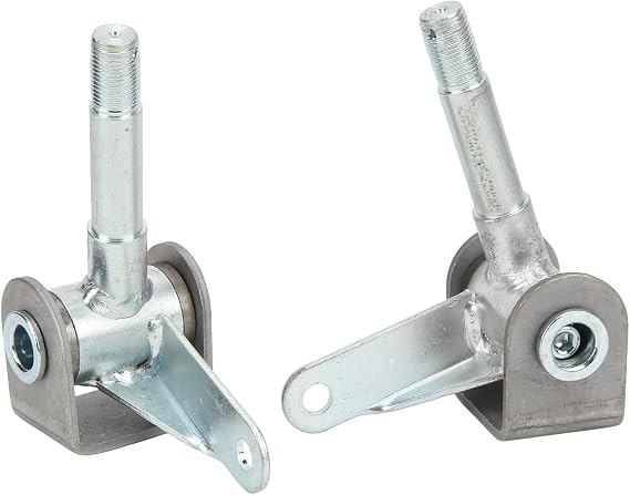 Go Kart Spindle Set,Spindle Bracket Replacement,2pcs Right Left Steel Alloy Spindle Bracket Set for Go Kart Accessories