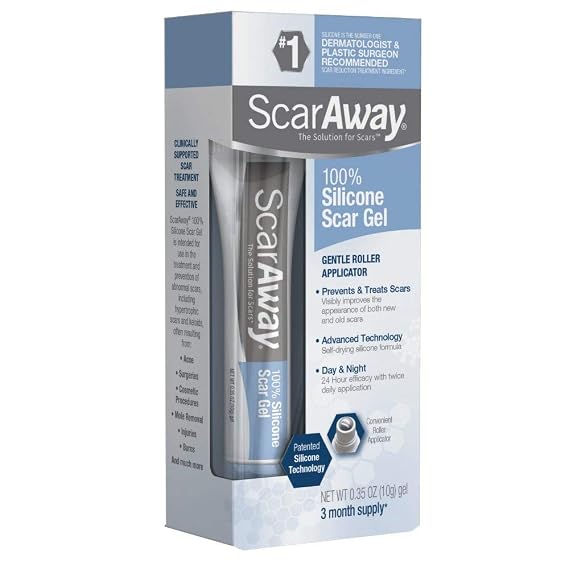 ScarAway Scar Diminishing Gel - 10 gm, Pack of 4