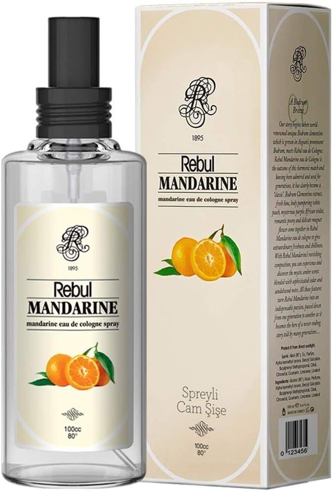 Rebul Tangerine Eau De Cologne 125 ml Boxed
