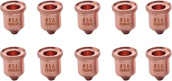 [Replacement] 10PK Plasma Cutting Nozzle 220941 for Hypertherm for Powermax 65/85/105