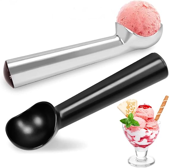 HANSGO Ice Cream Scoop, Nonstick Anti-Freeze Ice Cream Scooper, 7 Inch