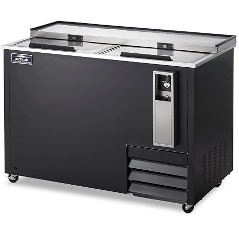 Arctic Air AUB50R Horizontal Bottle Cooler Two LID 50