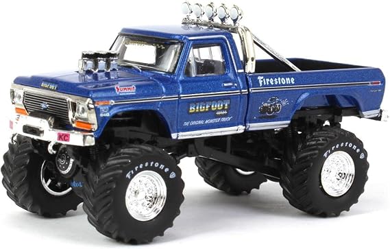 KINGS OF CRUNCH 1/64 1974-79 Ford F-250 Bigfoot Original Monster Truck 29934