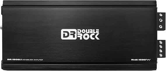 DR-1500.1 1500W RMS 1 Ohm Class D Monoblock MOSFET Car Amplifier