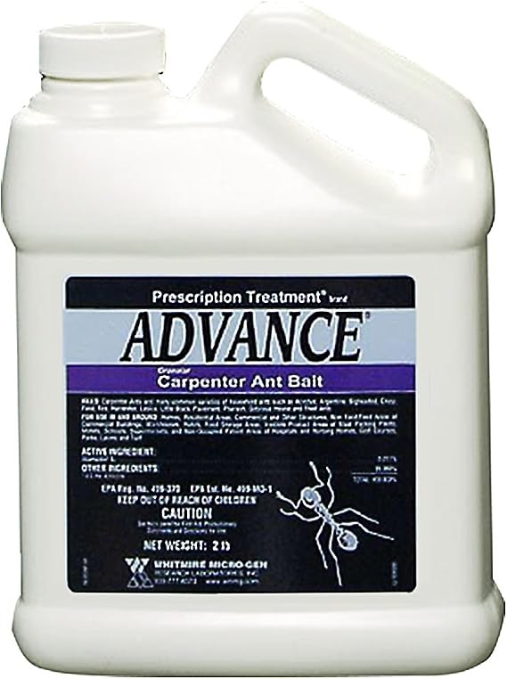 BASF Advance Carpenter Ant Bait Granules, Ready to Use Indoor or Outdoor, Attracts and Controls Ants, 2 lb.