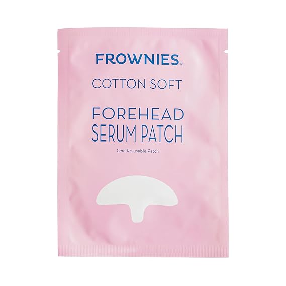 Frownies Cotton Soft Forehead Serum Patch | Hydrating Patch for Fine Lines & Wrinkles
