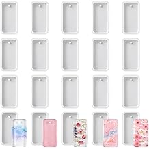 Resin Keychain Molds, 20 PCS Rectangle Jewelry Casting Molds Silicone Mold Keychain Charms Epoxy Resin-Mold Tag Resin Casting Mold for DIY Gem Cabochon, Earring, Necklace Jewelry Making