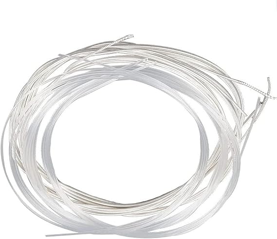 Jiayouy 6Pcs Classical Guitar Strings Light Nylon Strings Full Set Guitar Strings Replacement