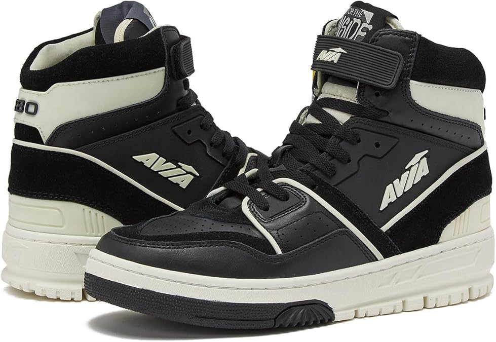 Avia 880 Men's Basketball Shoes High Top Retro Trainers Indoor Outdoor Street Court 40 to 50