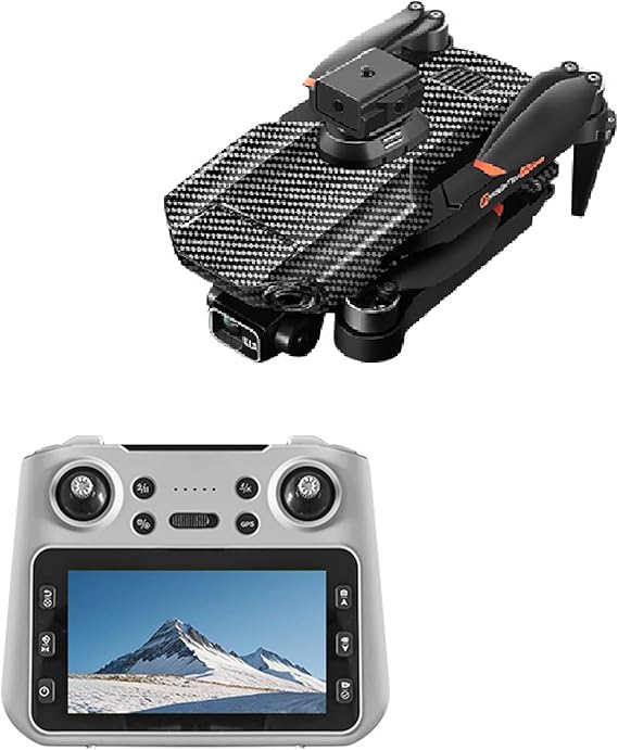 Dual Battery,Infrared OAS,K919 MAX GPS Drone 5G Professional 8K HD 3-axis Gimbal Aerial EIS Camera Screen Control Brushless Obstacle Avoidance FPV Drones
