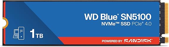 WD Blue SN5100 NVME™ 1TB M.2 2280