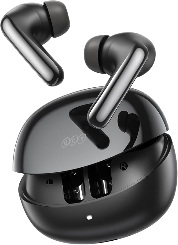 QCY MeloBuds N60 Adaptive Noise Cancelling Wireless Earbuds Bluetooth 6.0