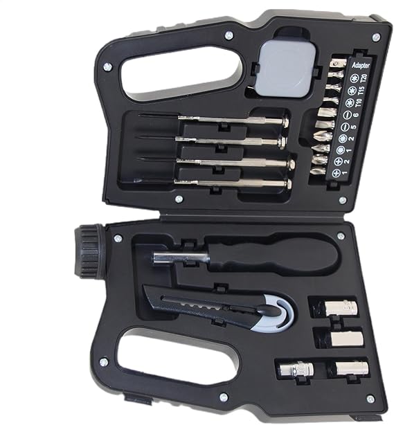 Tool Set, Hand Tool Set | Home Repair and Mechanic Hand Tool Kit | Portable Home Mechanic Repair Tool Set for Men, Boyfriend, Husband, Dad