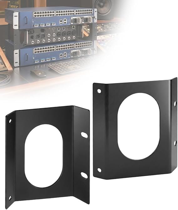 Rack Mount Ears Fits for Behringer XR16 XR18 SD18 & Midas MR16 MR18