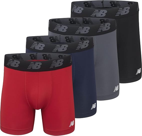 New Balance Men's Nb3017-4 Boxer Briefs