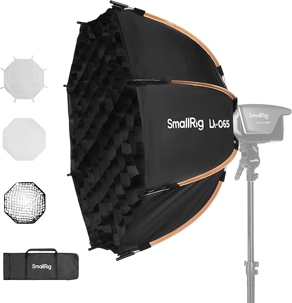 SmallRig 25.6" Bowens Mount Softbox Photography Lighting Kit, Quick Release