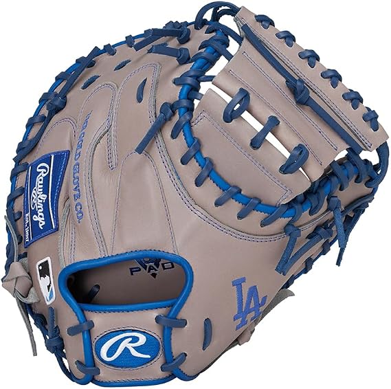 Rawlings Baseball Glove Soft Hyper TECH MLB Team GR5HTM2AC Catcher Dodgers 2 33" * Left Throw