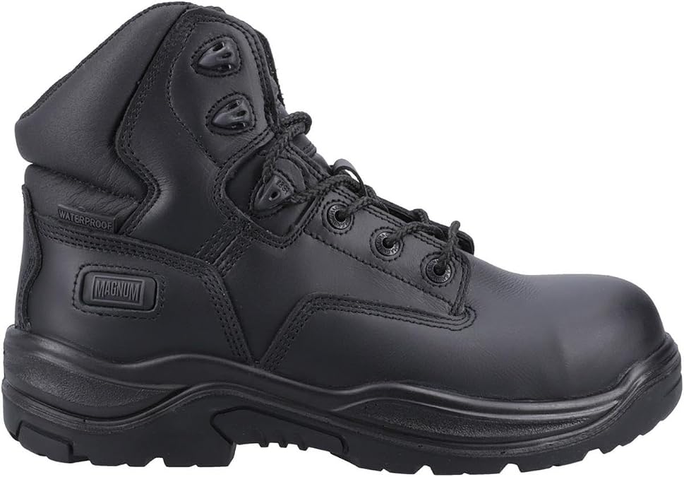 Magnum Unisex Adult Responder Grain Leather Boots (8 UK) (Black)