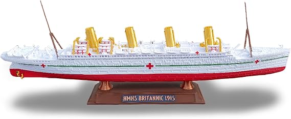 TheRoller3d Britannic Premium 2023 Model Design, 1:900 Scale, No Assembly Required (Model with Stand)
