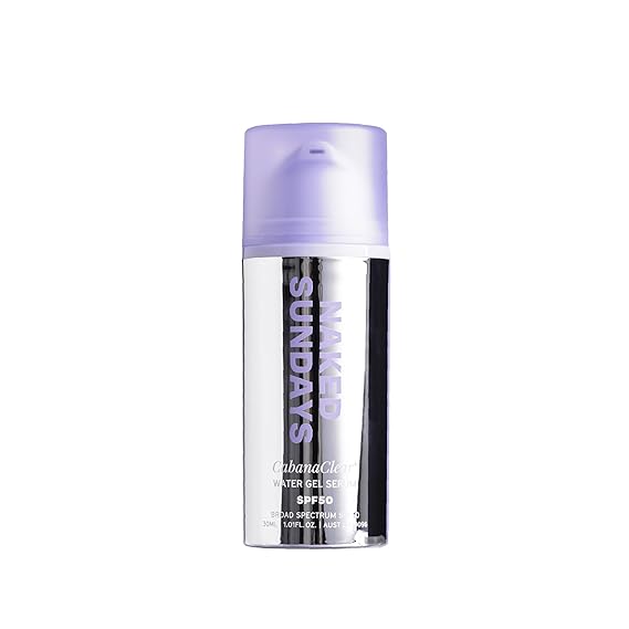Naked Sundays CabanaClear SPF 50 Water Gel Sunscreen Serum, 30ml