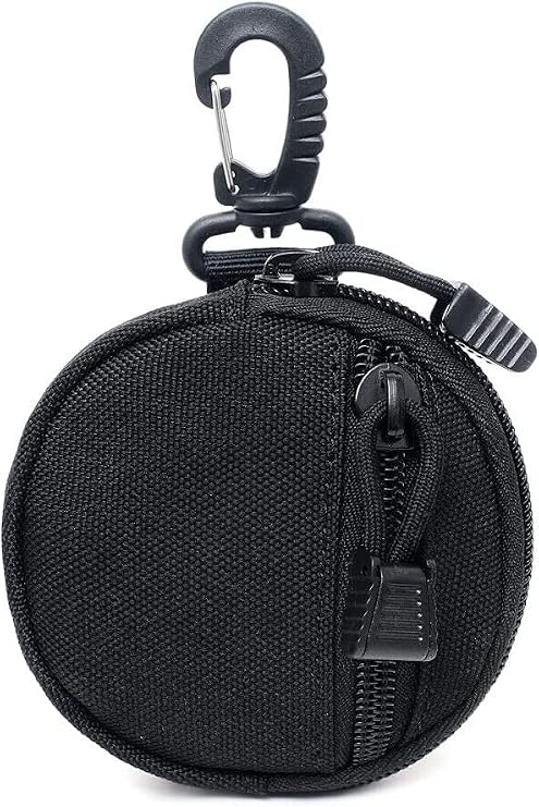 Tactical Small Multi-Function Molle Pouch, Compact EDC Pouch Military Utility Accessories Organizer Pouch Mini Key Wallet Holder Wireless Headset Pack Coin Bag