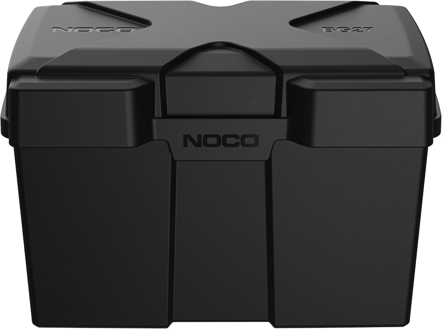 NOCO Snap-Top BG27 Battery Box Group 27 12V Battery Box for Marine, Automotive, Motorhome, Boat, RV and Travel Trailer Batteries