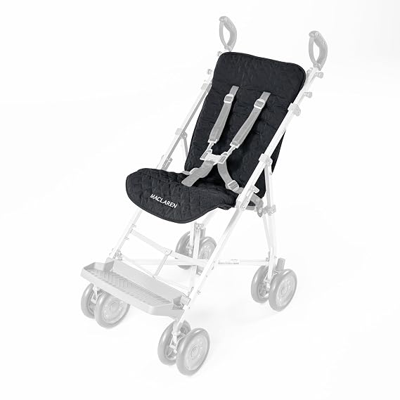 Maclaren Major Elite Seat Liner, Fits Major Elite Special Needs Pushchair (Black)
