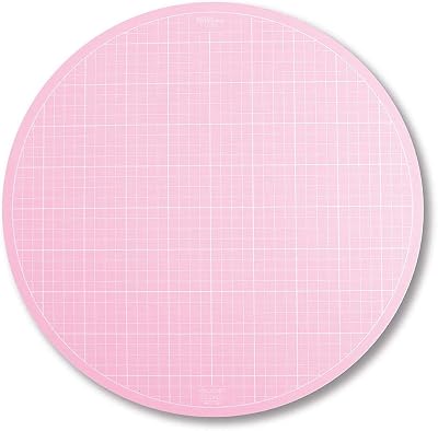 Sue Daley 16 Inch Pink Round Rotating Cutting Mat