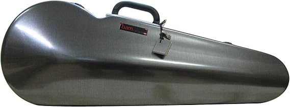 BAM 2002XLC Hightech Contoured Violin Case - Black Carbon Look