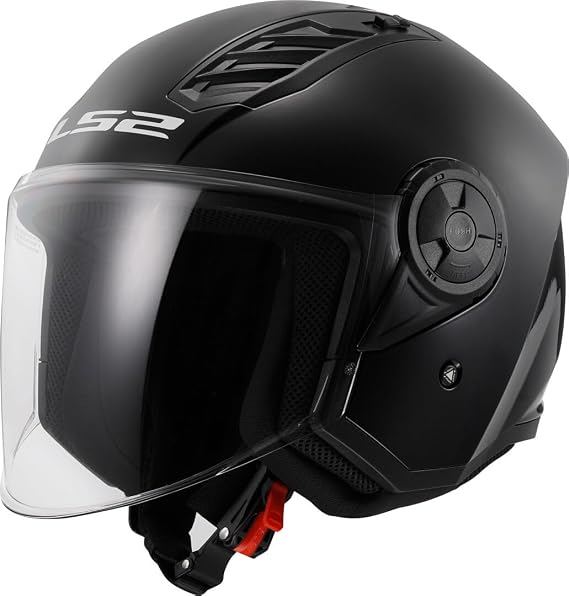 Open Faced Motorcycle Helmet. LS2 Airflow II ECE 22.06