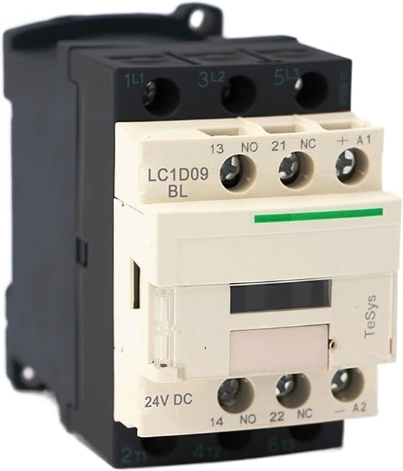 1pcs LC1D09BL Electric Magnetic Contactor 3P 3NO LC1-D09BL 9A 24V Coil
