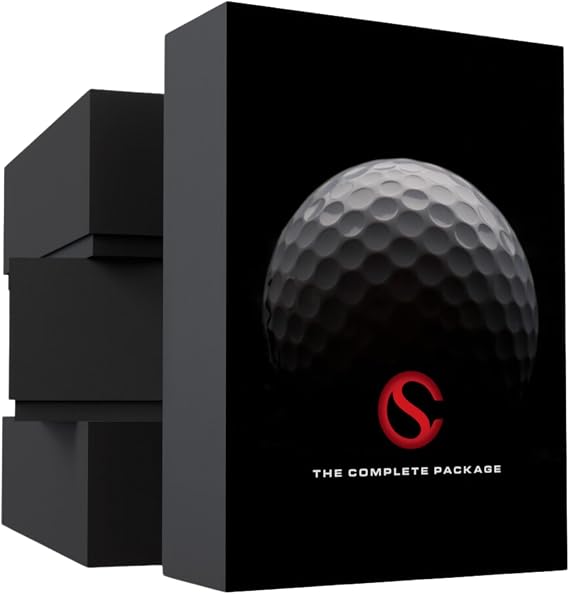 CADDYSACK Funny Golf Gift Set Golf Ball Holder Silicone Pouch with 2 Balls, Towel, Ball Marker & Carabiner Golf Accessories, Golf Bag Clip Organizer Tournament Prize Gift