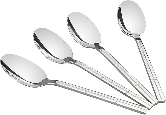 Stainless Steel Dinner Spoons, 12-Piece Table Spoon Set