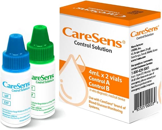 CareSens Diabetes Testing Kit Control Solution (A,B/Pack)