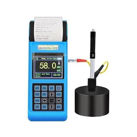Digital Hardness Tester Digital Portable Leeb Hardness Tester JH300 for Metal Steel Alloy Measuring Meter HRC HL HB HV HS HRB