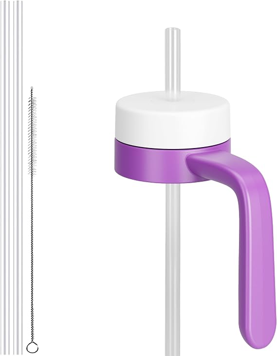 Replacement Lid for Hydroflask Wide Mouth Water Bottle, Top Lids with Straw for Hydro Flask Accessories, Top Sport Bottle Handle Cap for Hydroflask 12 16 20 32 40 64 128 oz Wide Mouth
