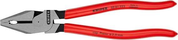 KNIPEX Tools - High Leverage Combination Pliers (201225), 9