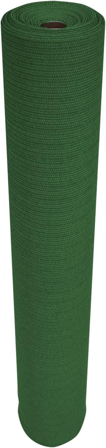 Coolaroo 90% UV Block Heavy Duty Sun Protection Fabric - Breathable Outdoor Shade Cover for Pergolas, Patios, Pets, Vehicles, and Play Areas, Tear-Resistant HDPE, 6ftx15ft Roll, Heritage Green