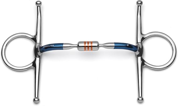Full Cheek Snaffle Bit, Capsule Sweet Iron