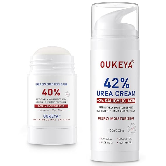 OUKEYA Urea Cream 42% plus Salicylic Acid 2% Intensive Repair Treatment Urea Cream Stick 40 Percent