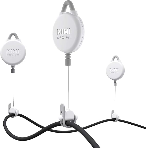 KIWI design VR Cable Management, 6 Packs VR Pulley System Compatible with Quest 3S/3/2/1/Pico/PSVR/PSVR2