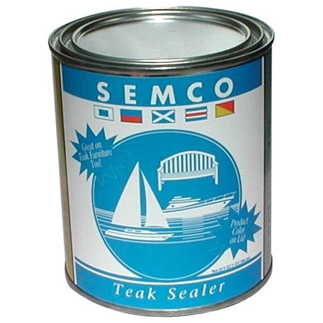 Semco Teak Sealer, 1 Quart, Goldtone